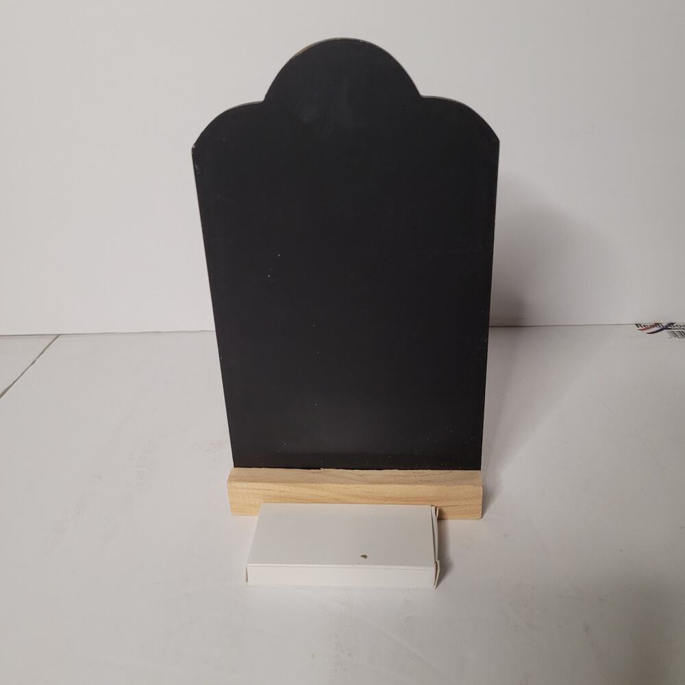 Unique Tombstone Shaped Chalkboard with 4 Chalks